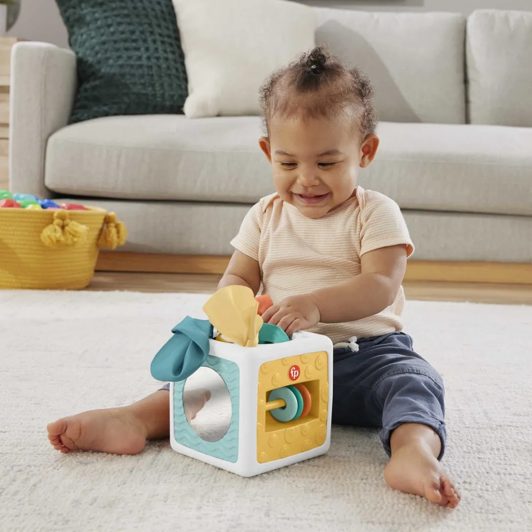 Fisher Price 2-in-1 Baby Activiteitenkubus - Blauw