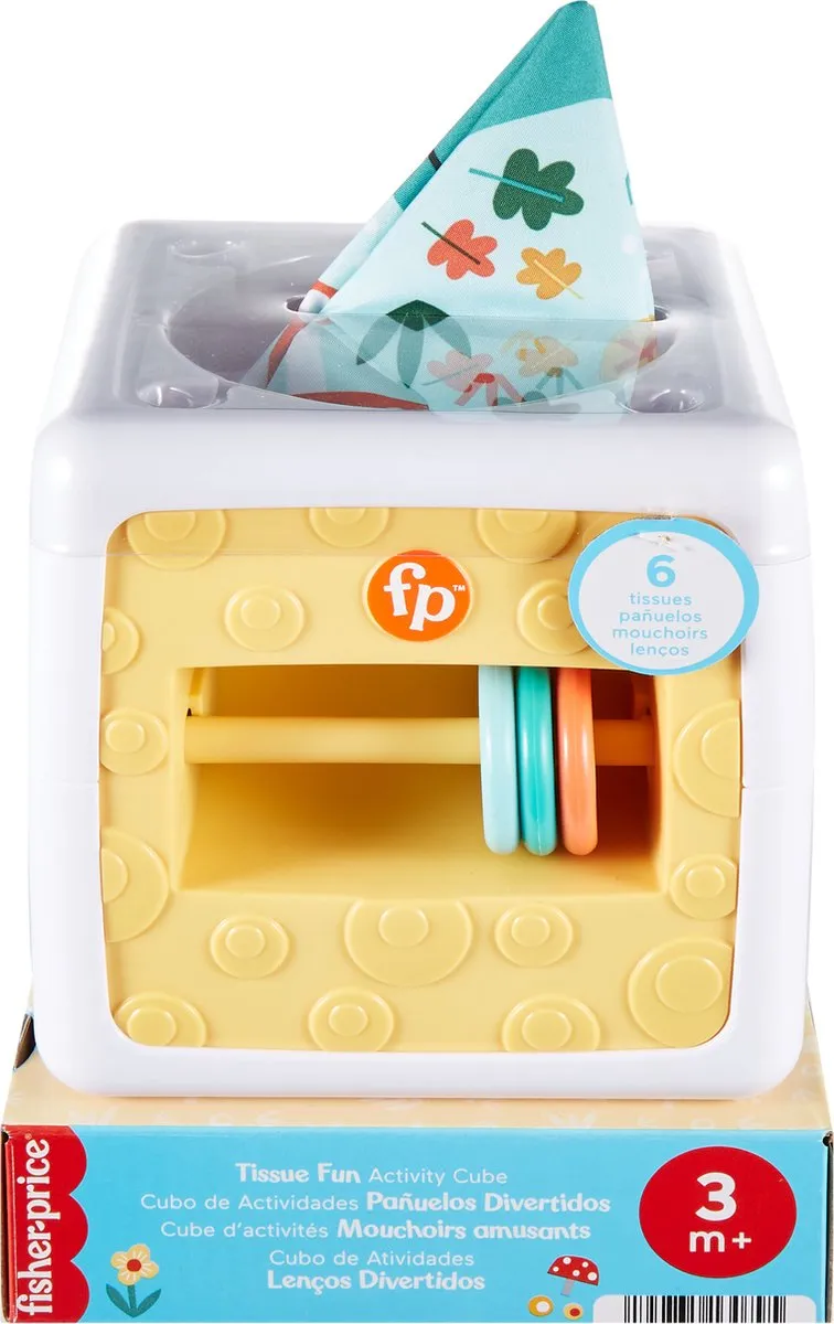 Fisher Price 2-in-1 Baby Activiteitenkubus - Blauw