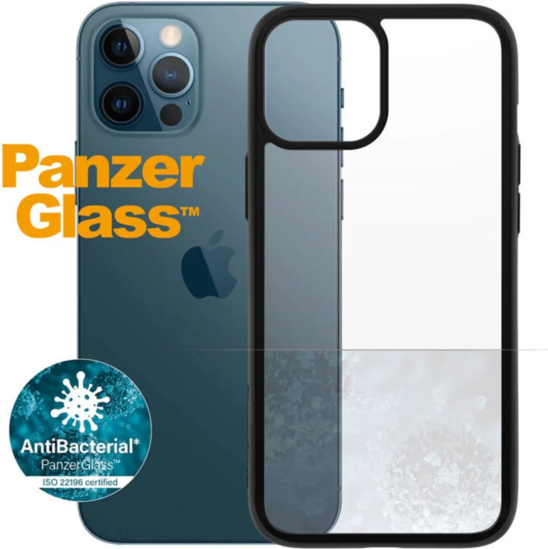 PanzerGlass PZ-0253 Hardcase iPhone 12 Pro Max - Antibacterieel - Zwart - afbeelding 6 van 6