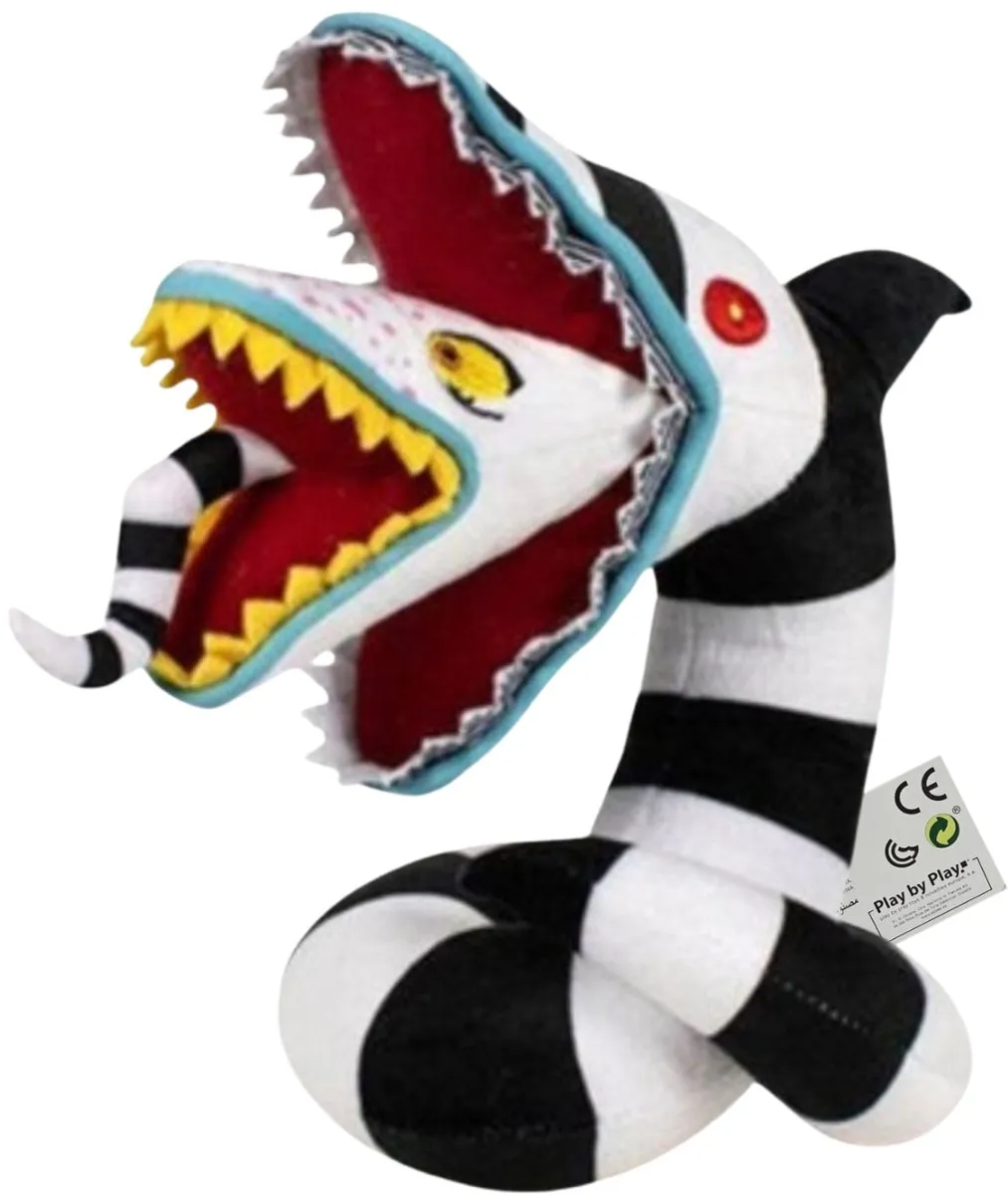 Disney Beetlejuice Sandworm Knuffel 30cm - Zwart