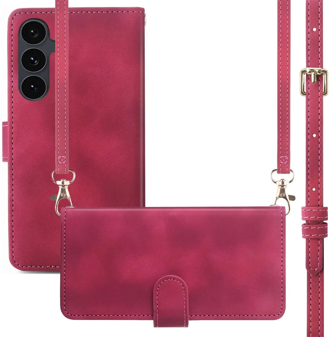 imoshion Bookcase Hoesje Samsung Galaxy S25 FE - 3 Pasjes - Rood