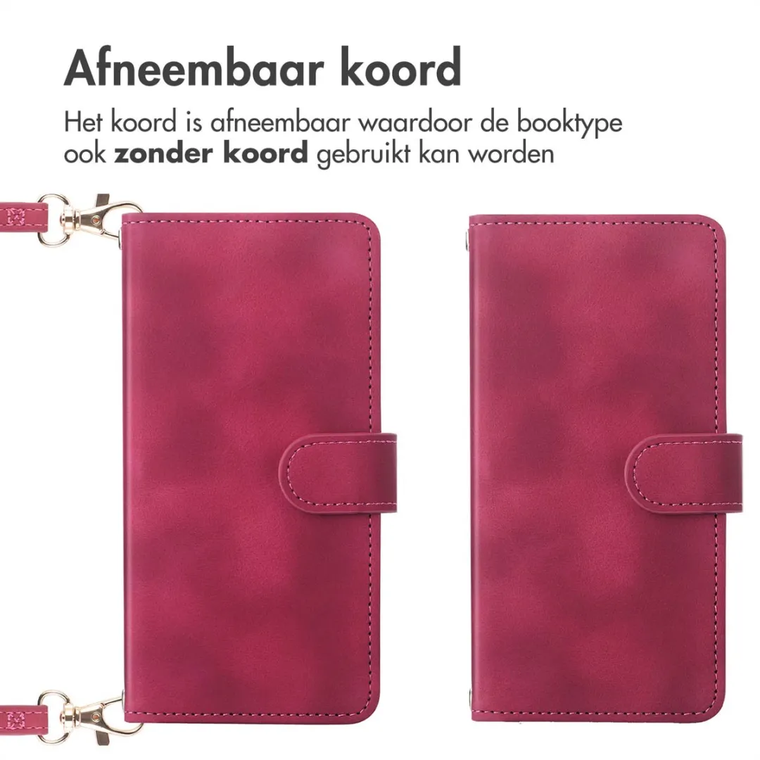 imoshion Bookcase Hoesje Samsung Galaxy S25 FE - 3 Pasjes - Rood