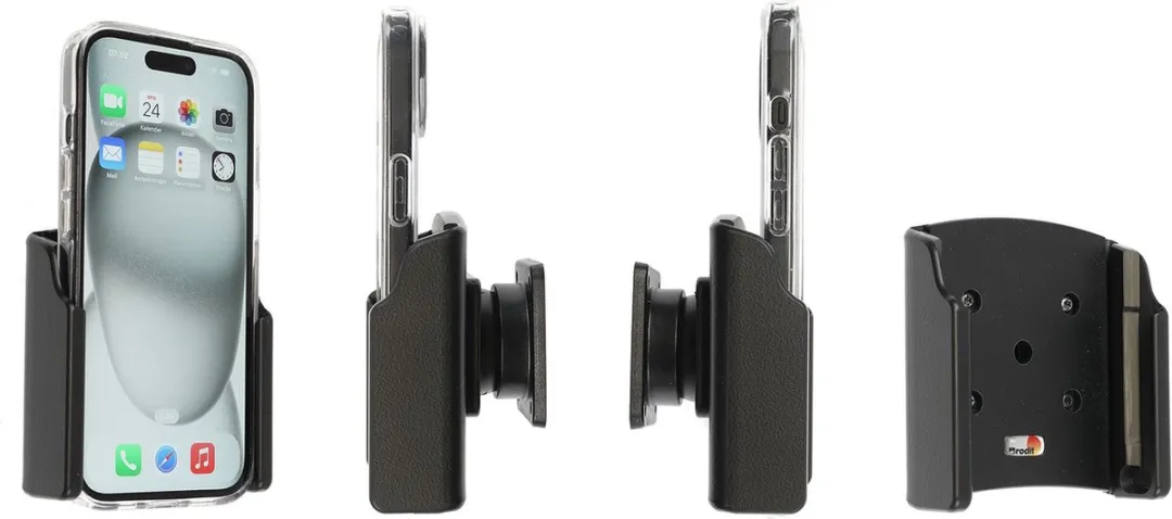 Brodit 711393 iPhone 15 Houder - Zwart