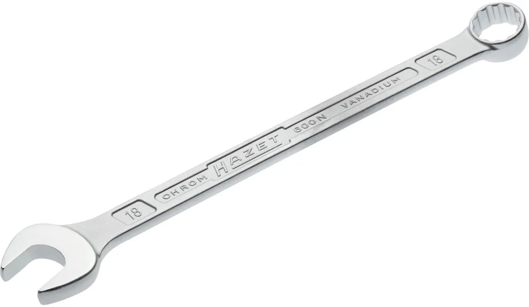 Hazet Steek-/Ringsleutel 18mm - Zilver