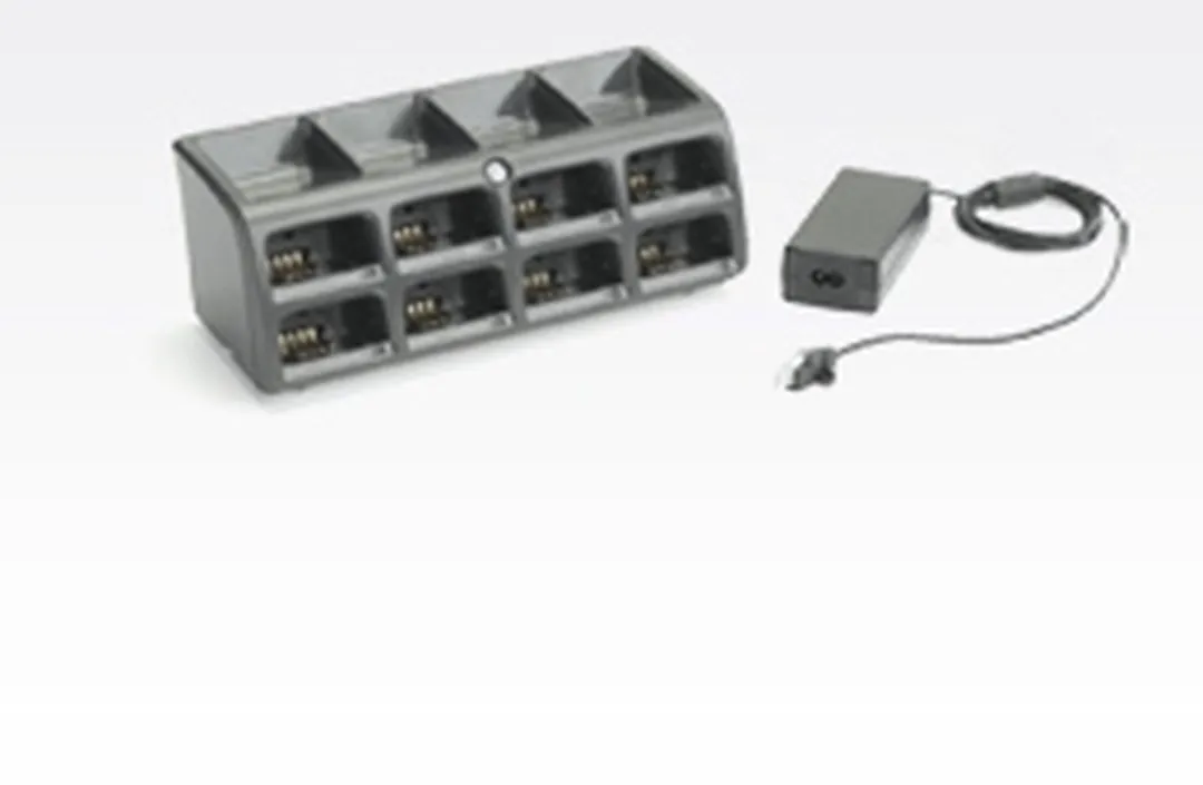 Zebra SAC5070-801CR 8-Fach Ladestation - Zwart
