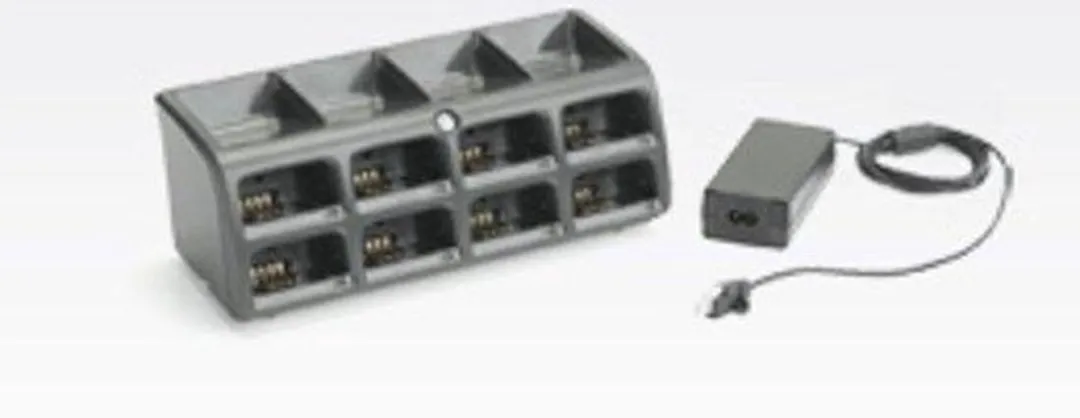 Zebra SAC5070-801CR 8-Fach Ladestation - Zwart