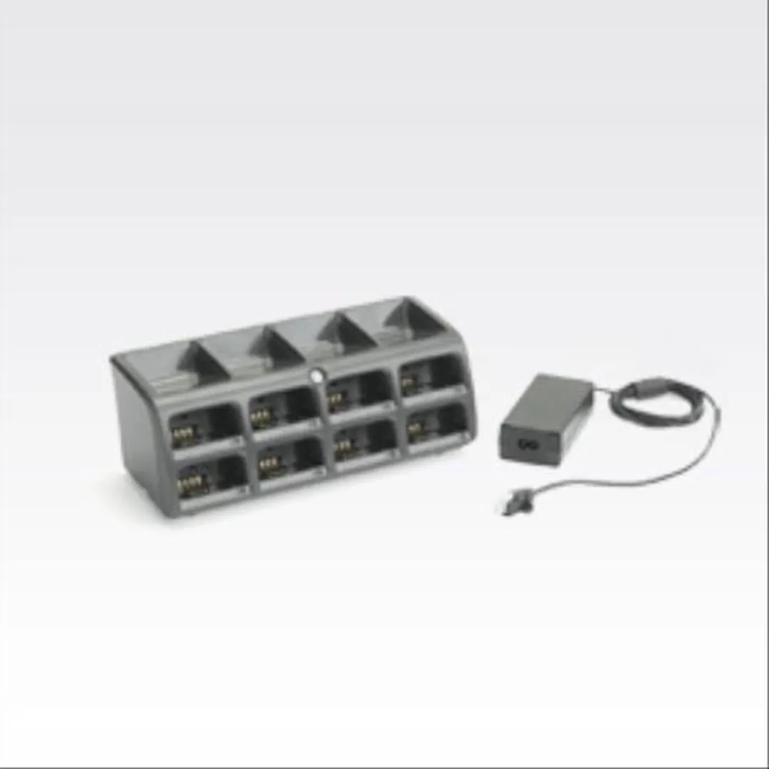 Zebra SAC5070-801CR 8-Fach Ladestation - Zwart