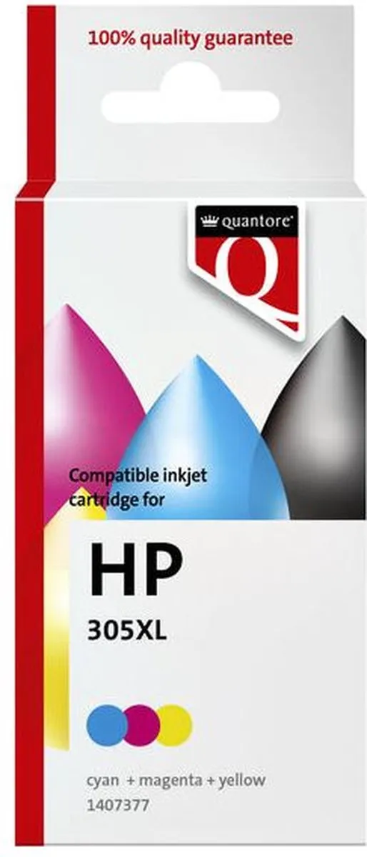 Quantore HP 305XL Inktcartridge