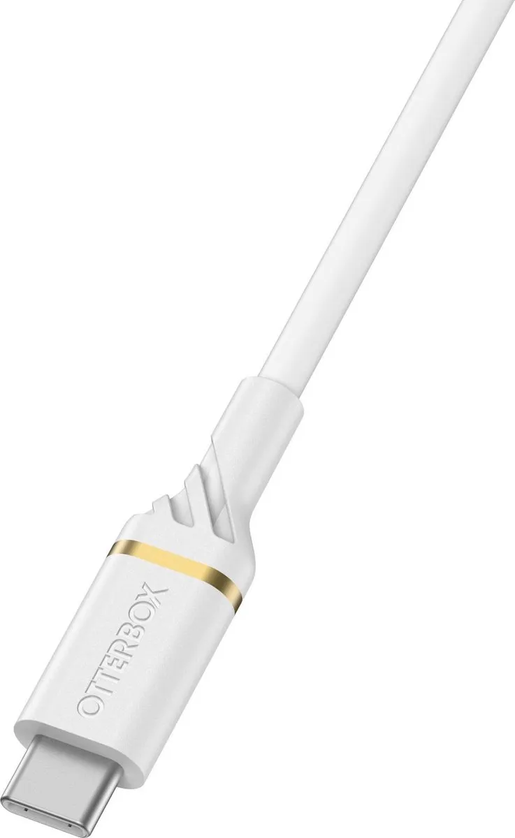 OtterBox USB-C naar USB-C Kabel 2M - Wit - afbeelding 5 van 6