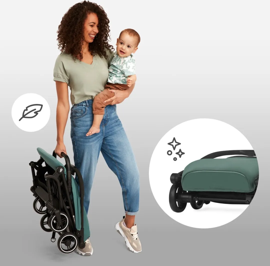 KinderKraft INDY2 Wandelwagen - 6.4 kg Groen/Zwart