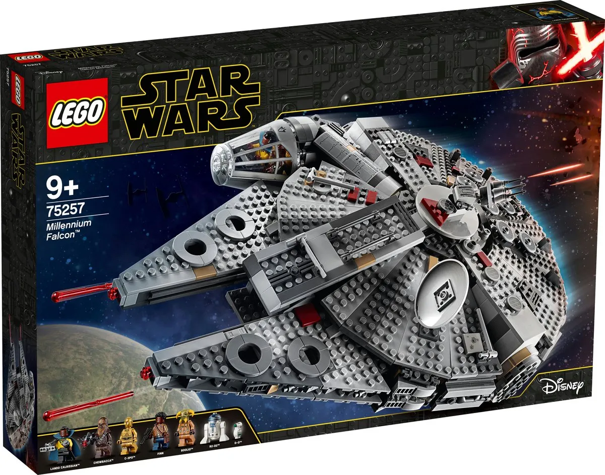 LEGO Star Wars Millennium Falcon 75257 - 7 Minifiguren - afbeelding 6 van 6