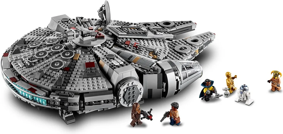 LEGO Star Wars Millennium Falcon 75257 - 7 Minifiguren