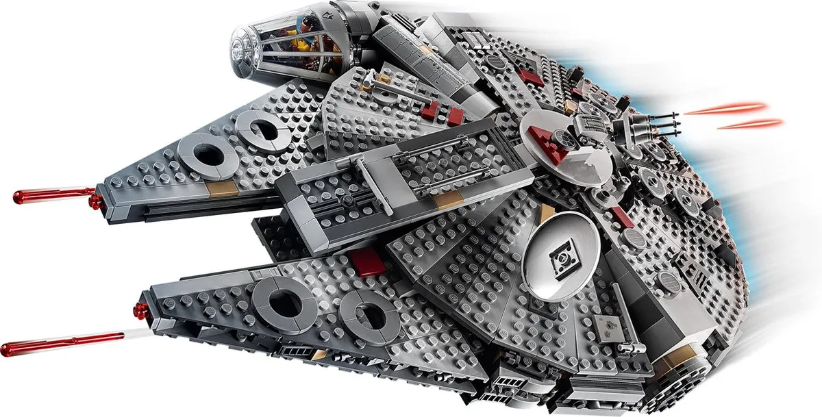 LEGO Star Wars Millennium Falcon 75257 - 7 Minifiguren