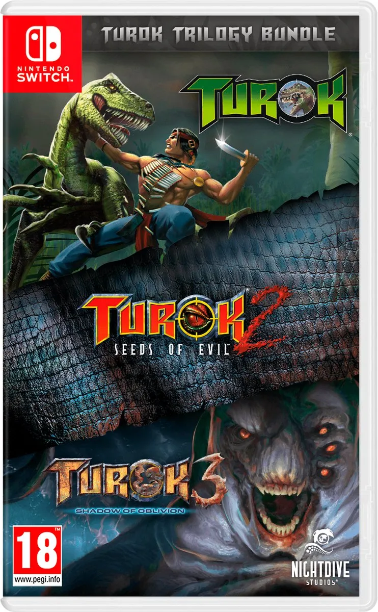 Mindscape Turok Trilogy Bundle - Nintendo Switch
