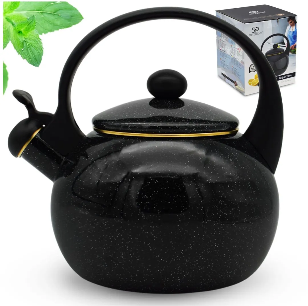 Meyerhoff Black Sky Fluitketel 2,2L - Zwart - afbeelding 6 van 6