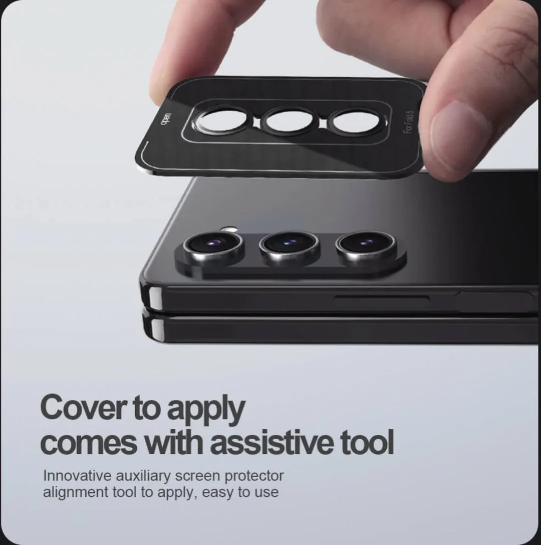 Nillkin Camera Protector Zwart - Samsung Galaxy Z Fold 5