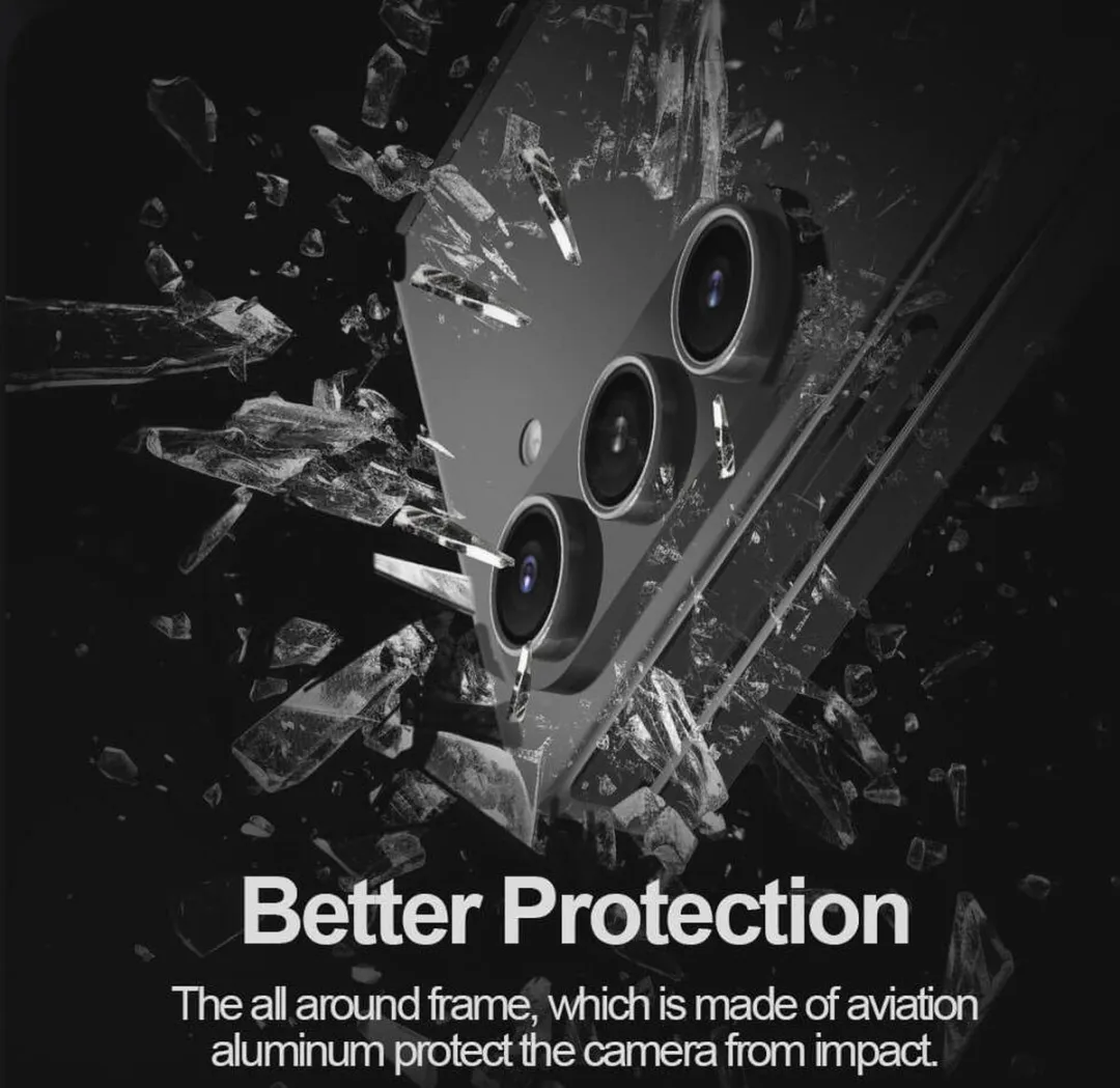 Nillkin Camera Protector Zwart - Samsung Galaxy Z Fold 5
