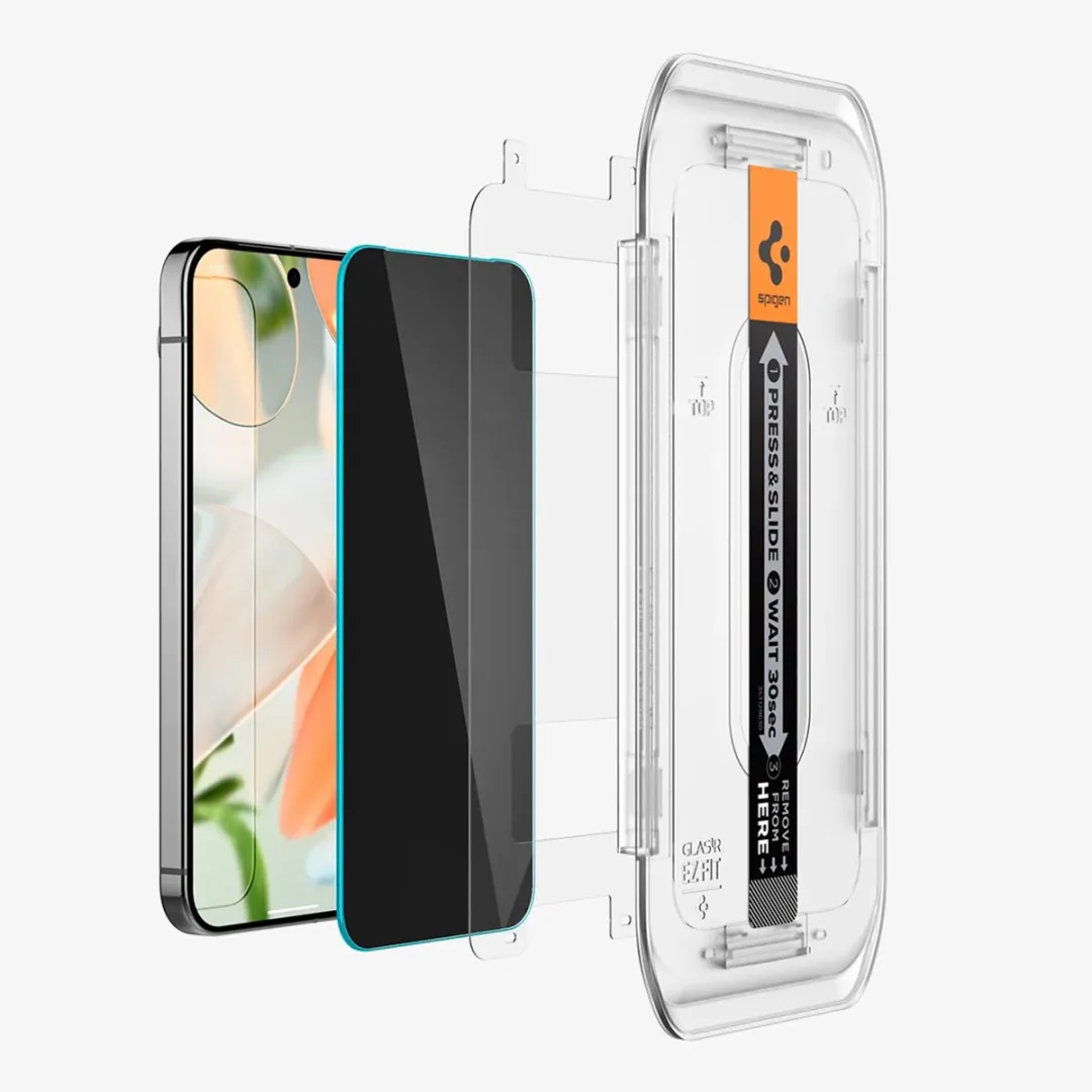 Spigen EZ Fit GLAS.tR AGL09313 Privacy Glas - Google Pixel 9 Pro XL - 2 Stuks