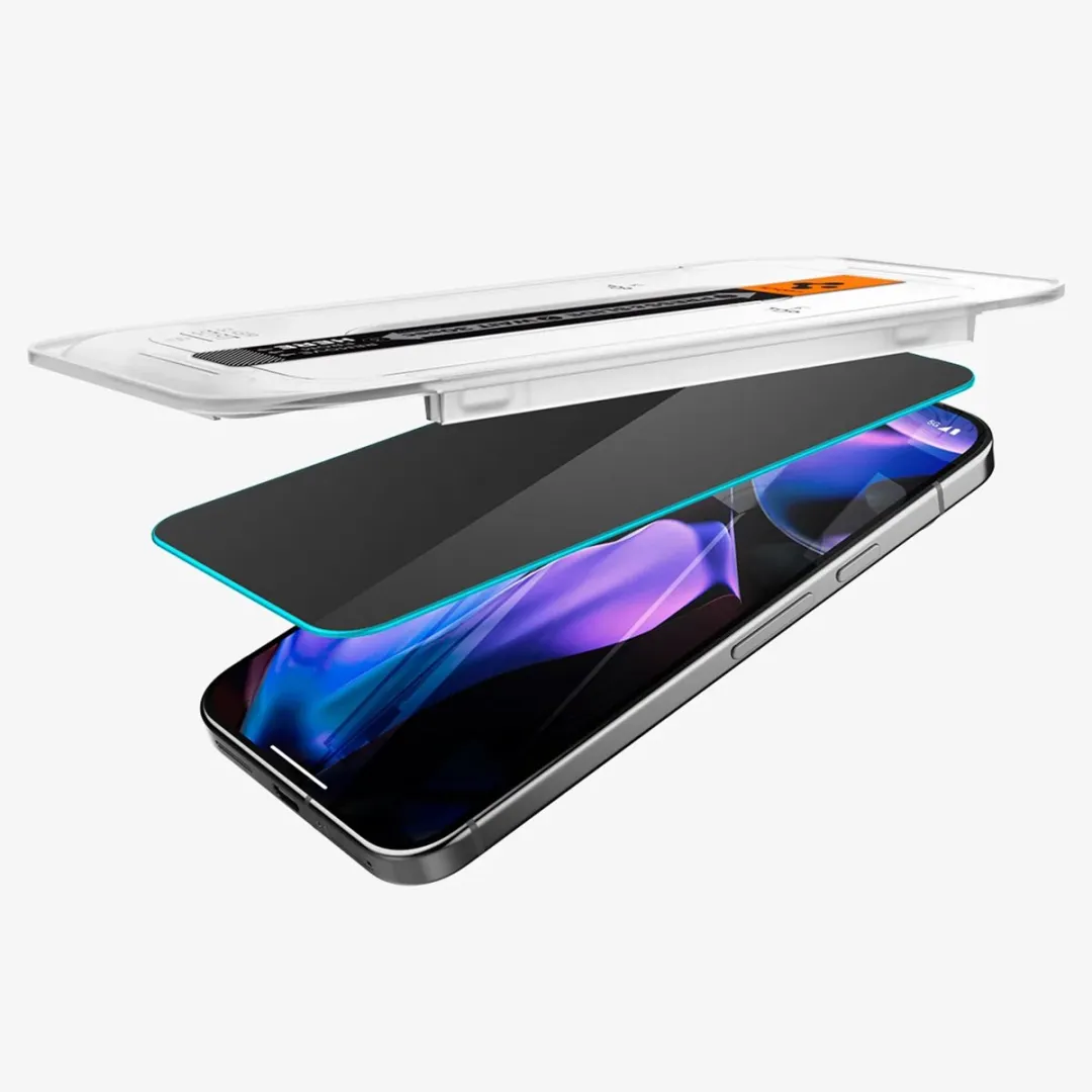 Spigen EZ Fit GLAS.tR AGL09313 Privacy Glas - Google Pixel 9 Pro XL - 2 Stuks