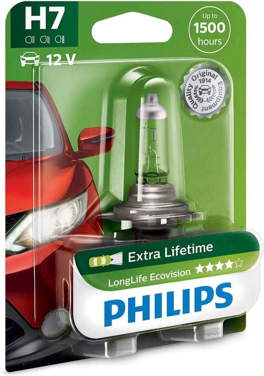 Philips Autolamp H7 Longlife Ecovision 55W