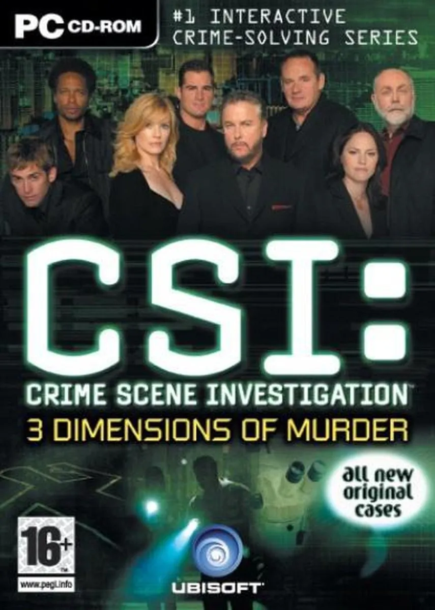 Ubisoft Crime Scene Investigation 3 Dimensions Of Murder