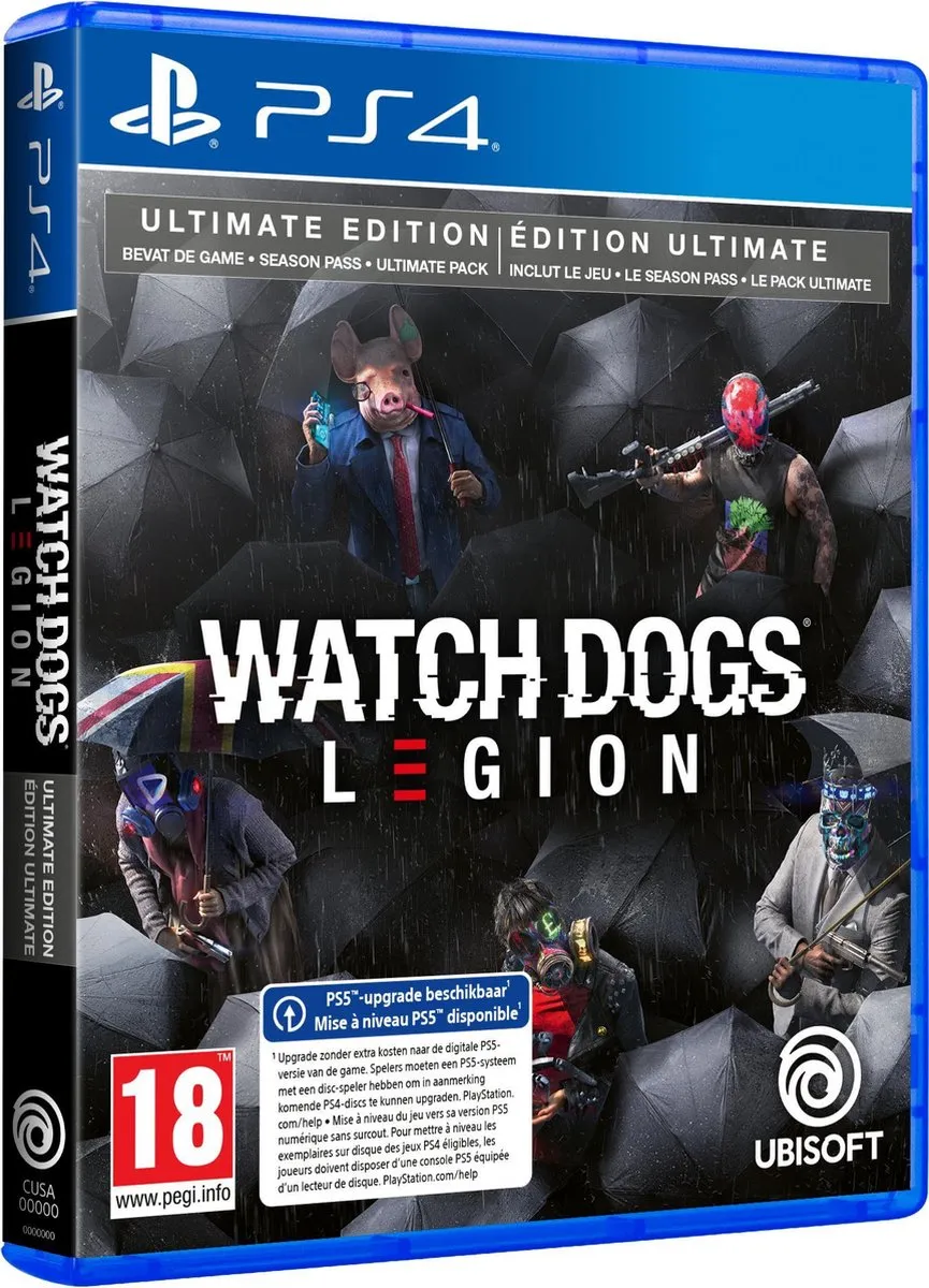 Ubisoft Watch Dogs Legion Ultimate Edition - PS4