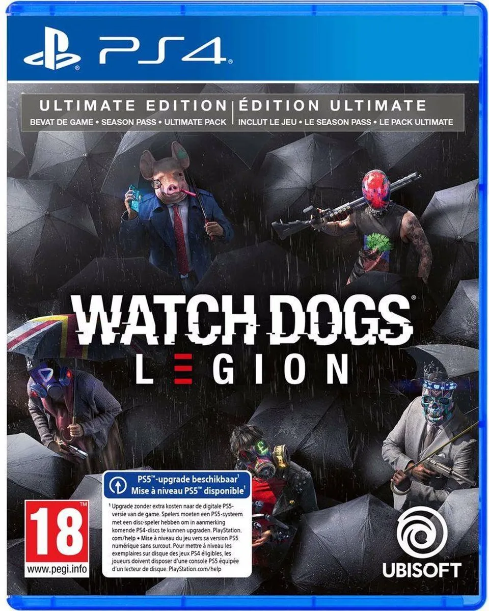 Ubisoft Watch Dogs Legion Ultimate Edition - PS4