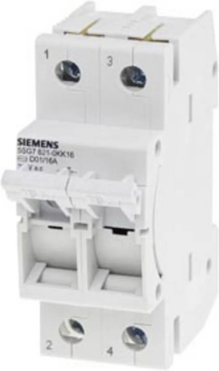 Siemens 5SG76210KK16 Zekeringlastscheider D01 16A 400V