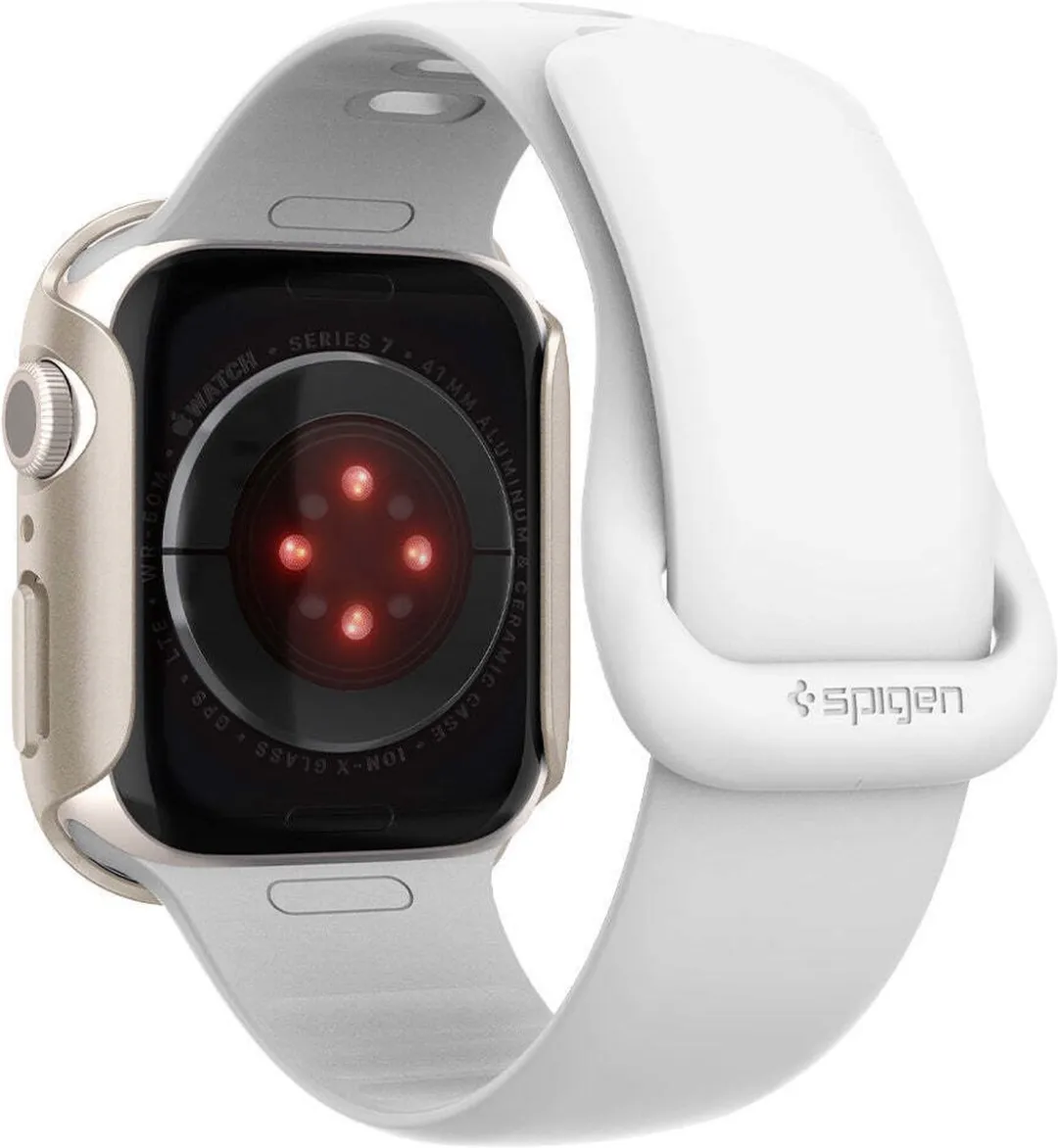 Spigen Thin Fit Hoesje Apple Watch 41mm - Wit