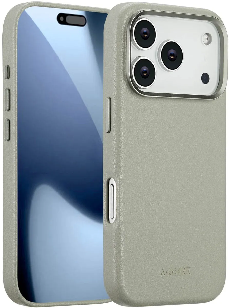 Accezz Hoesje iPhone 17 Pro Light Grey