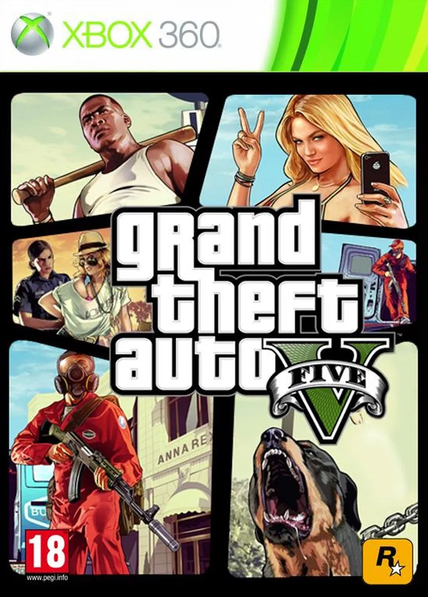 Rockstar Grand Theft Auto V Xbox 360