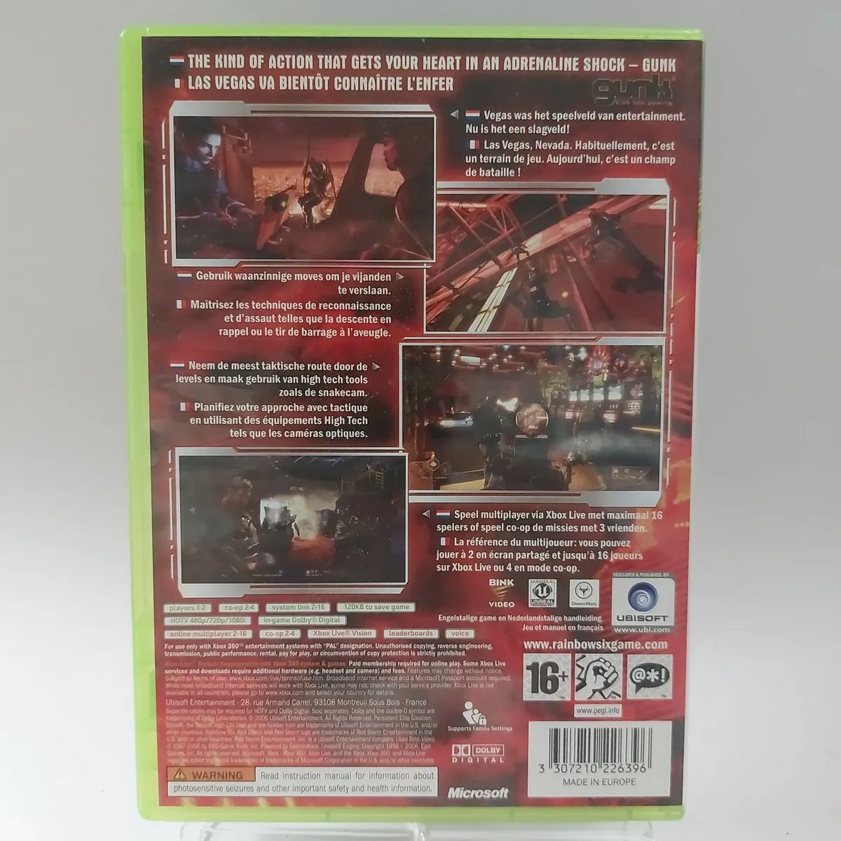 Ubisoft Tom Clancy's Rainbow Six Vegas - 1 Game