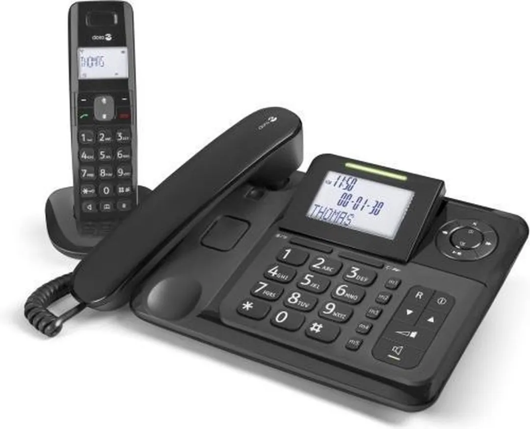 Doro Comfort 4005 Duo DECT Telefoon - Zwart