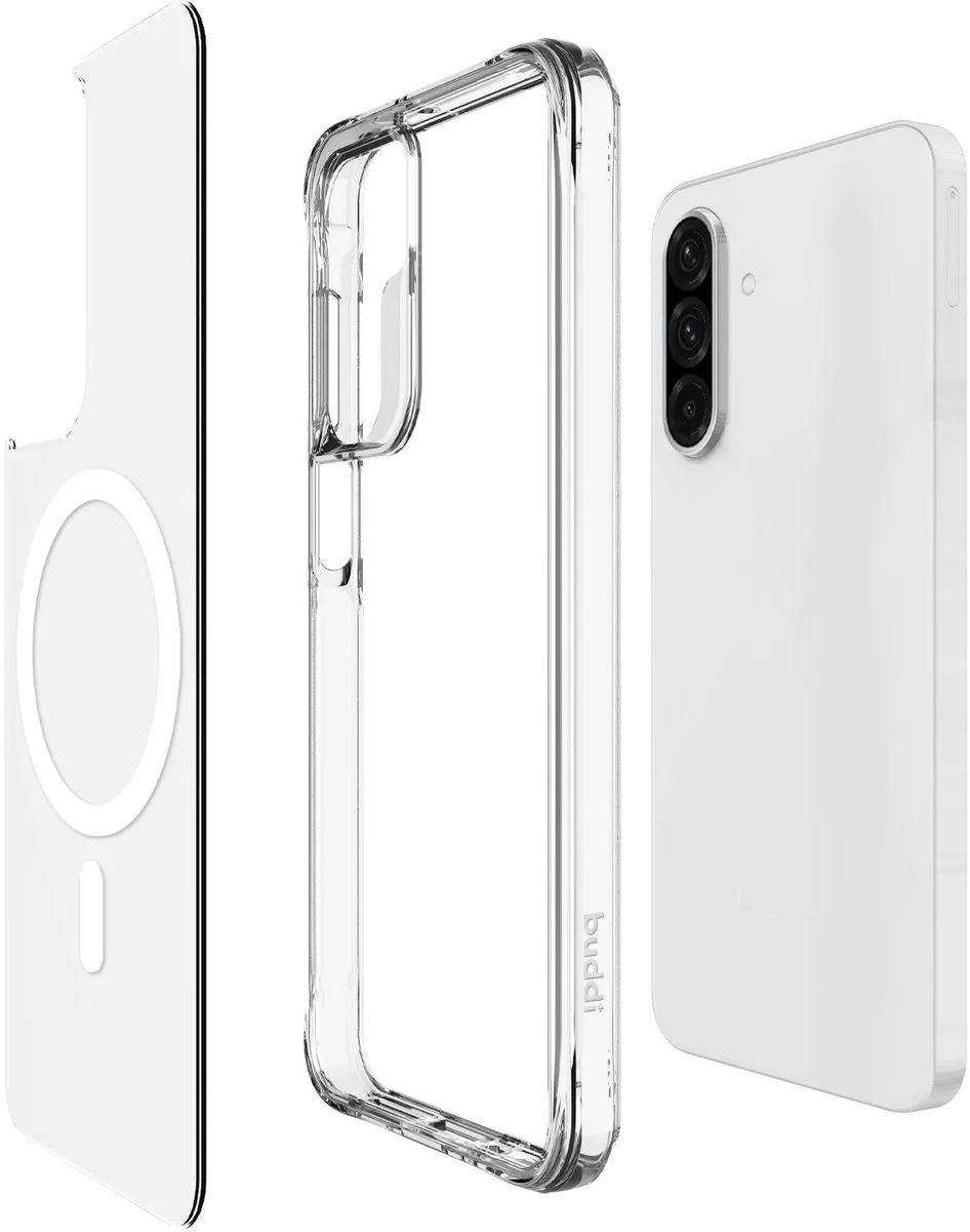 Buddi Core Hoesje Samsung Galaxy A17 - MagSafe - Transparant