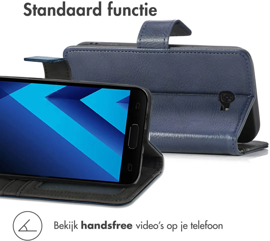 Imoshion Hoesje Samsung Galaxy A5 (2017) - 3 Pasjes - Donkerblauw