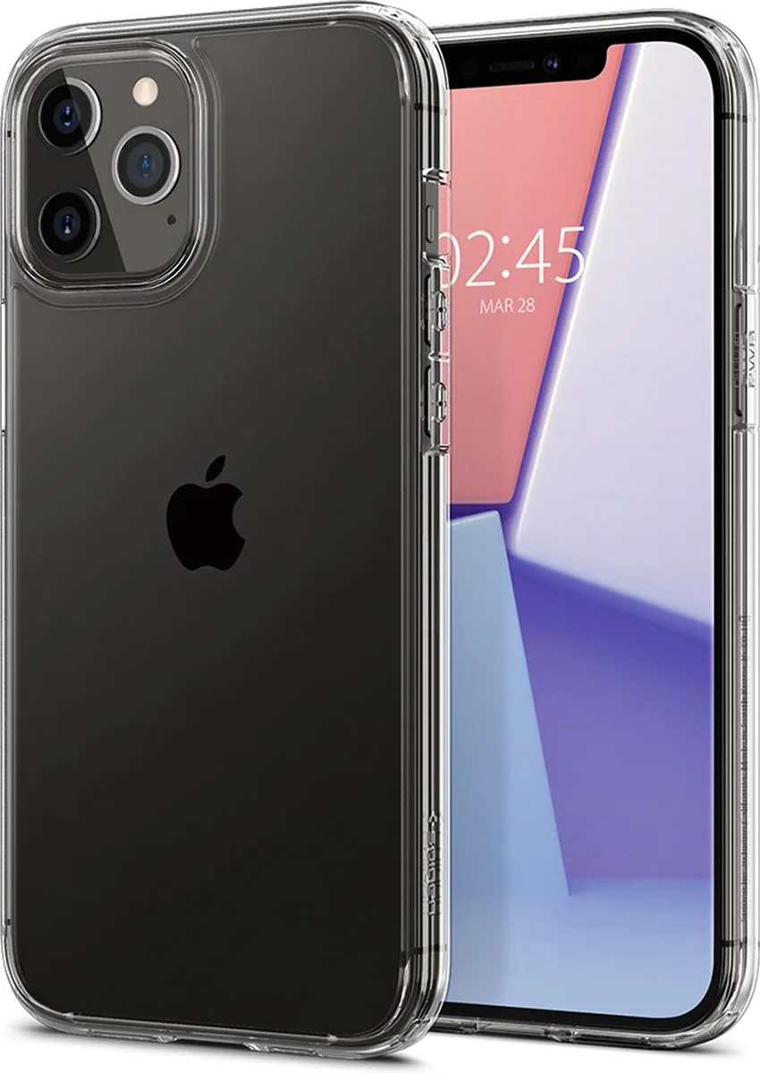 Spigen Ultra Hybrid Air Cushion iPhone 12 Pro Max Hoesje - Transparant