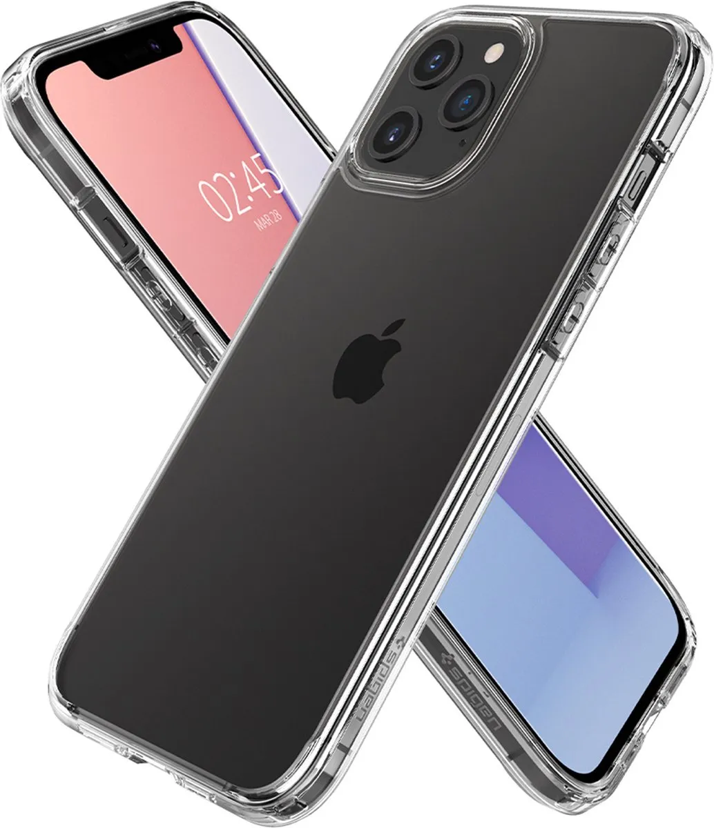 Spigen Ultra Hybrid Air Cushion iPhone 12 Pro Max Hoesje - Transparant