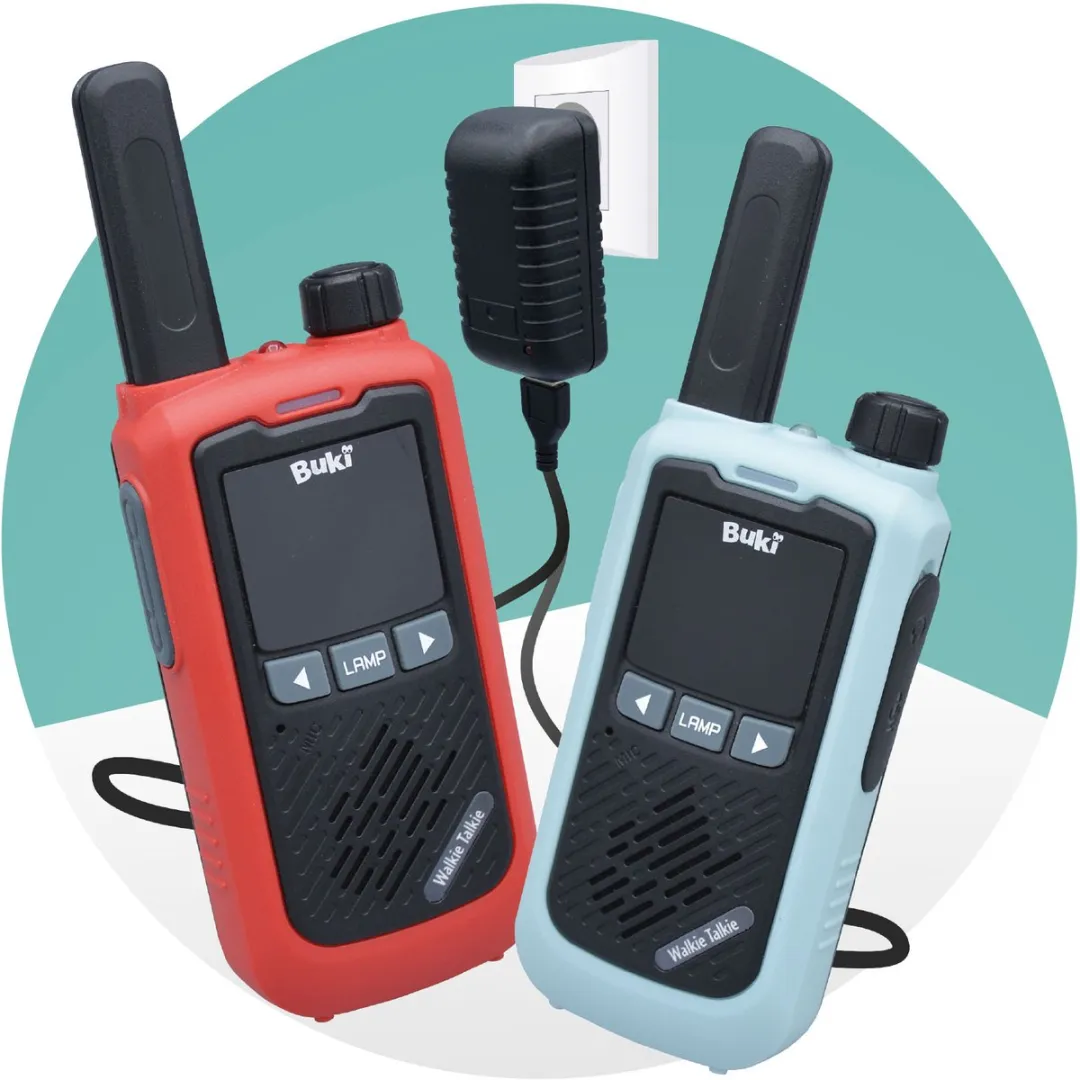Buki WalkieTalkie TW05 - 2 Stuks - Blauw/Rood