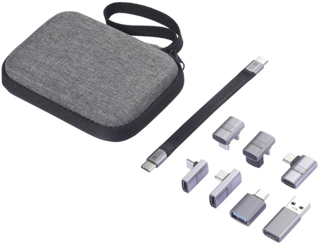 Renkforce USB-C naar USB 3.0 Kabelset - Zwart
