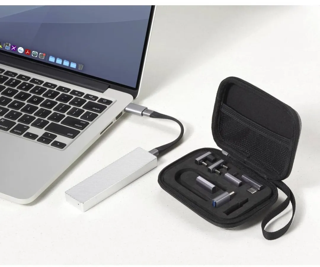 Renkforce USB-C naar USB 3.0 Kabelset - Zwart