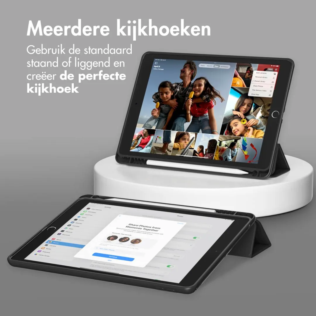 Accezz Tablethoes SH00071318 - Apple iPad 5/6 9.7 Zwart