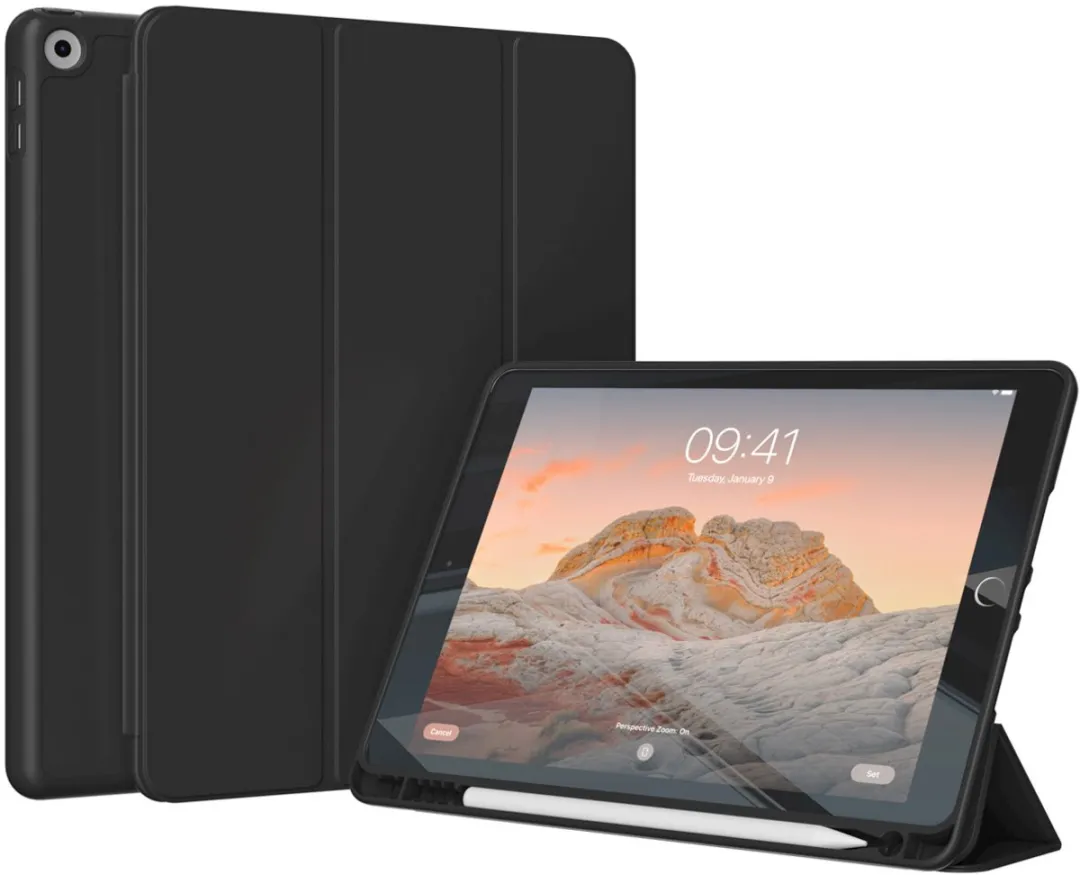 Accezz Tablethoes SH00071318 - Apple iPad 5/6 9.7 Zwart