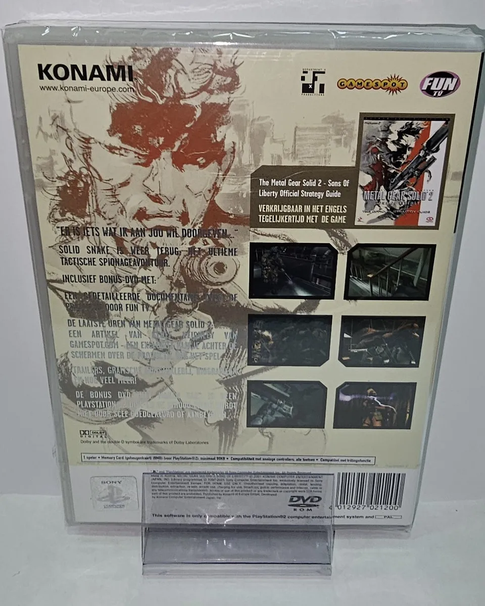 Mindscape Metal Gear Solid 2 - Sons of Liberty
