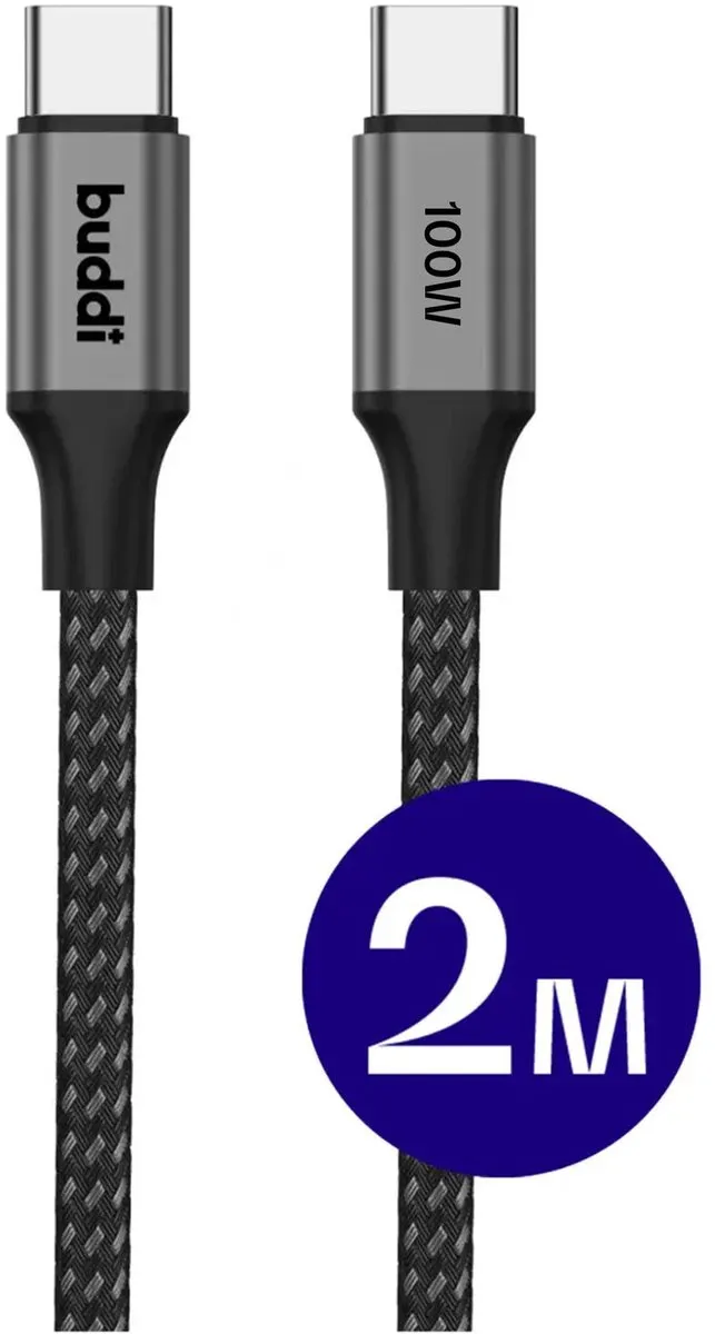 Buddi Flex USB-C Kabel 100W