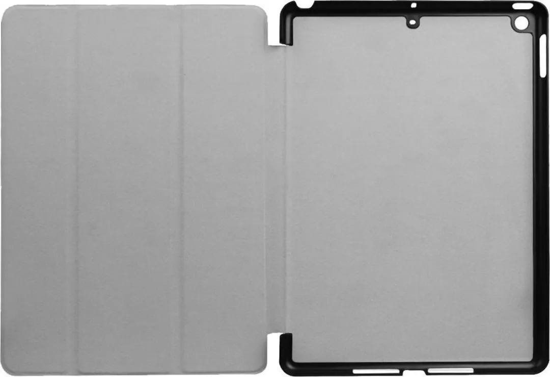 Just in Case Tri-fold Hoes iPad 9.7 2017/2018 - Zwart