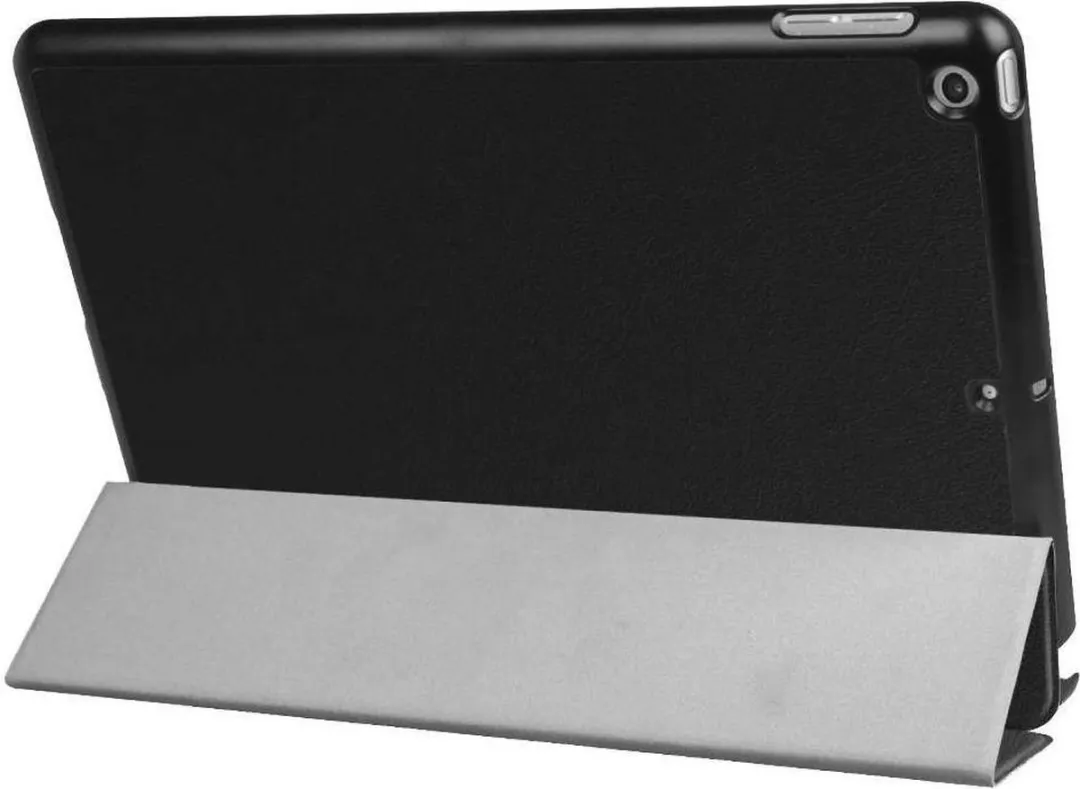Just in Case Tri-fold Hoes iPad 9.7 2017/2018 - Zwart - afbeelding 6 van 6