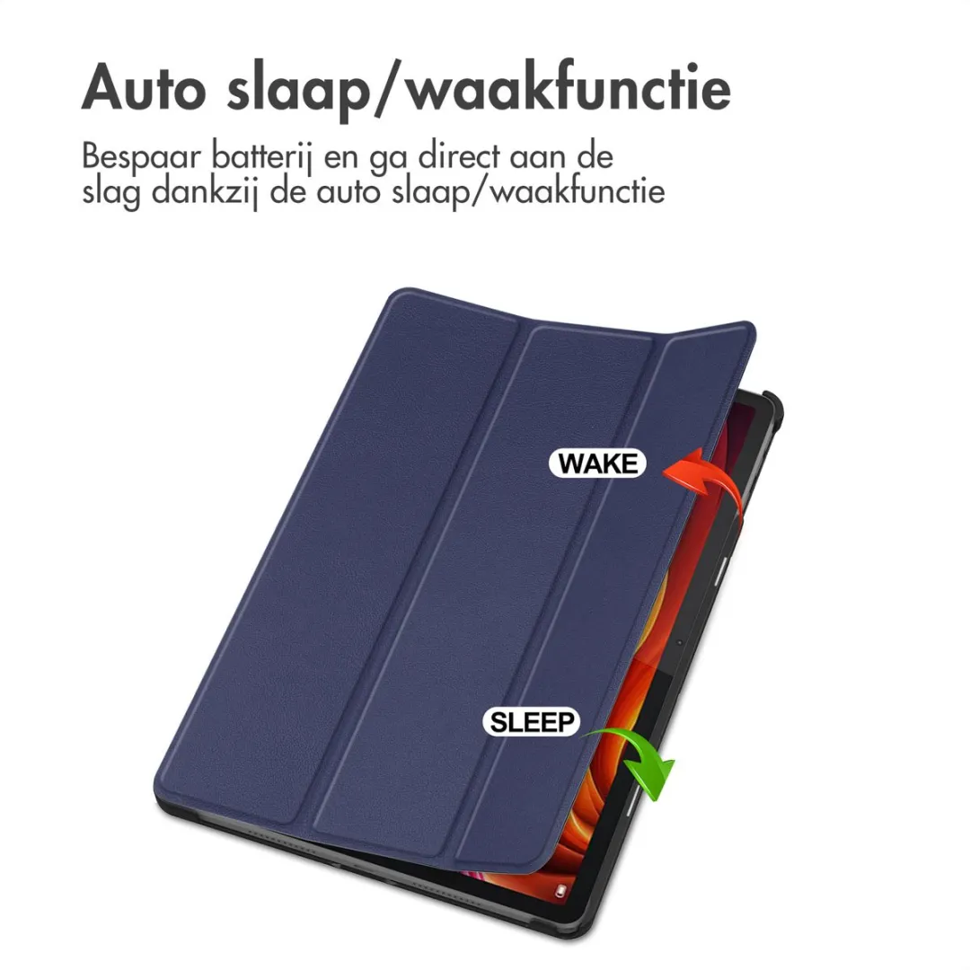 Imoshion Tablethoes SH00085508 - Donkerblauw - Trifold Bookcase