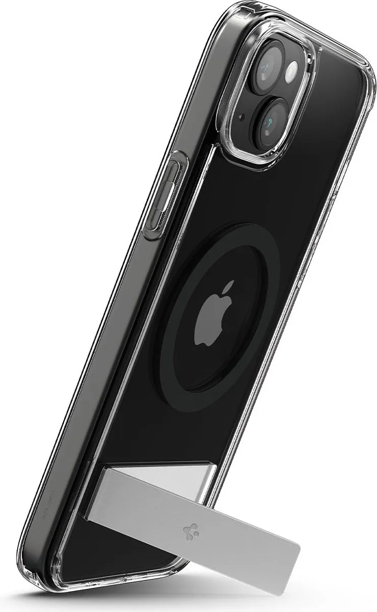 Spigen Ultra Hybrid S MagFit ACS06808 iPhone 15 Hoesje - Zwart
