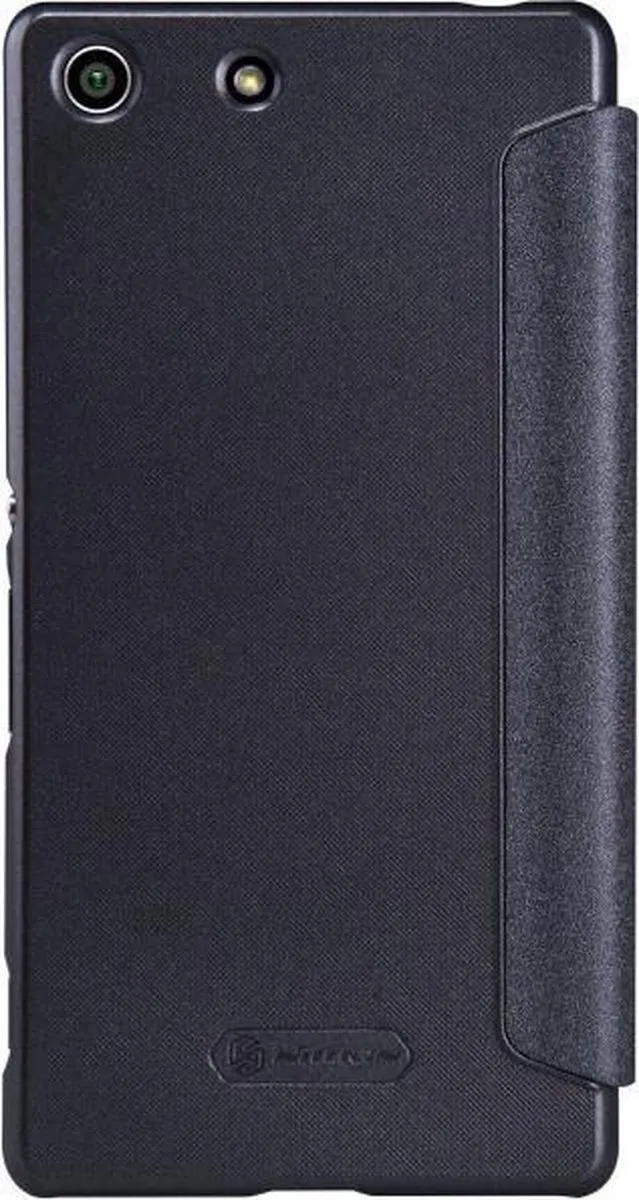 Nillkin Sparkle Series Leather Case Sony Xperia M5 - Zwart - afbeelding 3 van 6