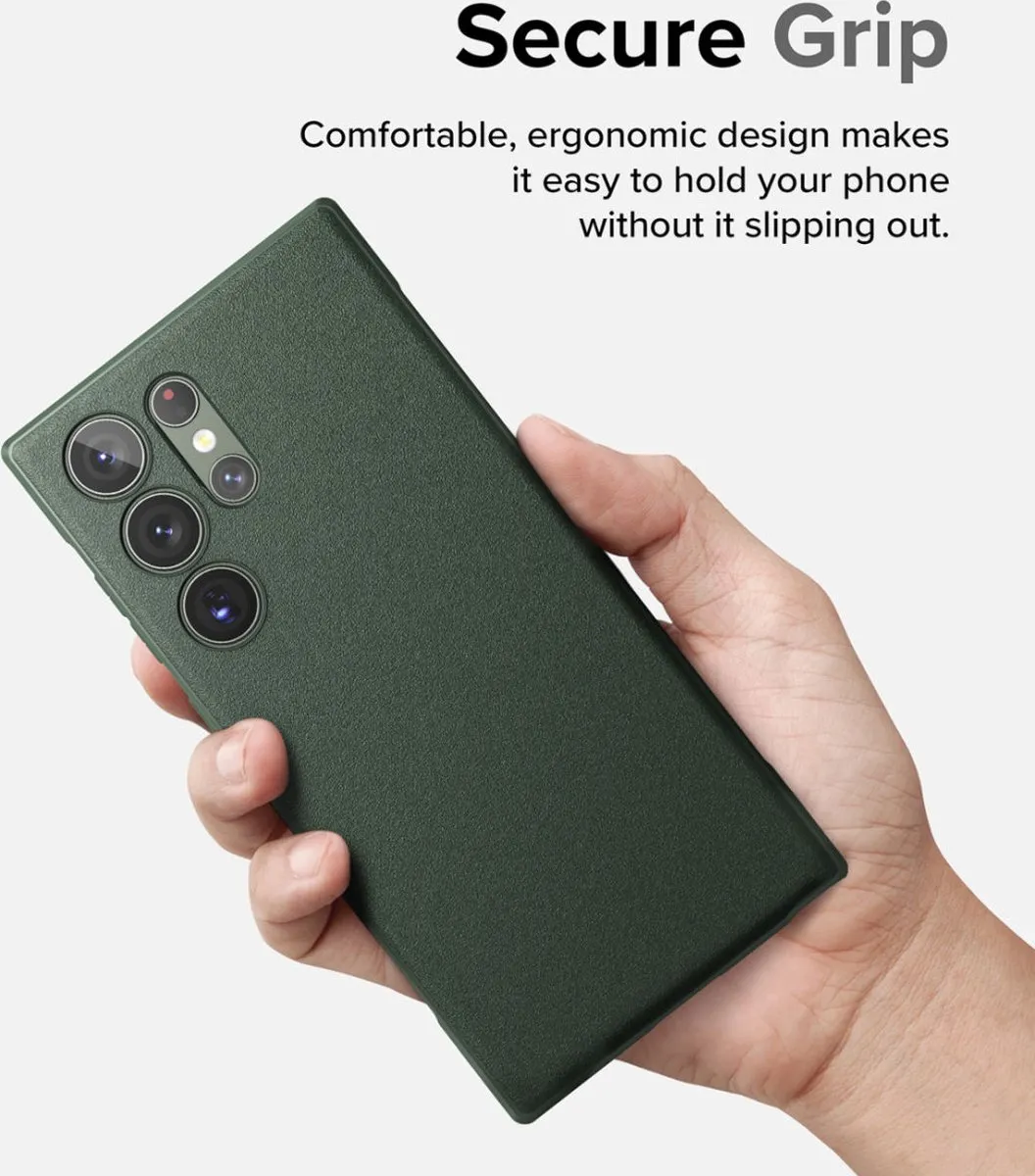 Ringke Onyx Hoesje Samsung Galaxy S23 Ultra - Groen
